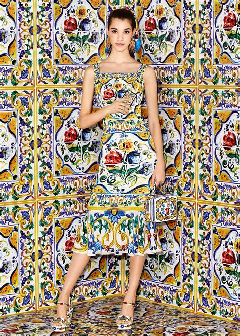 dolce gabbana maiolica lookbook|d&g dolce gabbana.